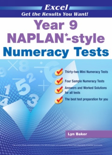 Picture of Excel NAPLAN*-style Numeracy Tests 9
