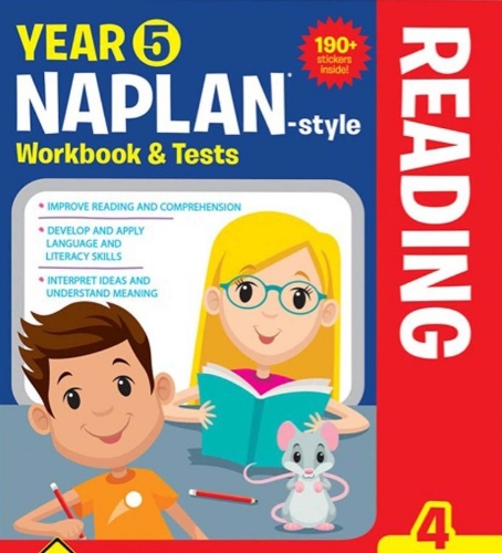 Picture of Naplan*-Style Workbook & Test Year 5 Reading